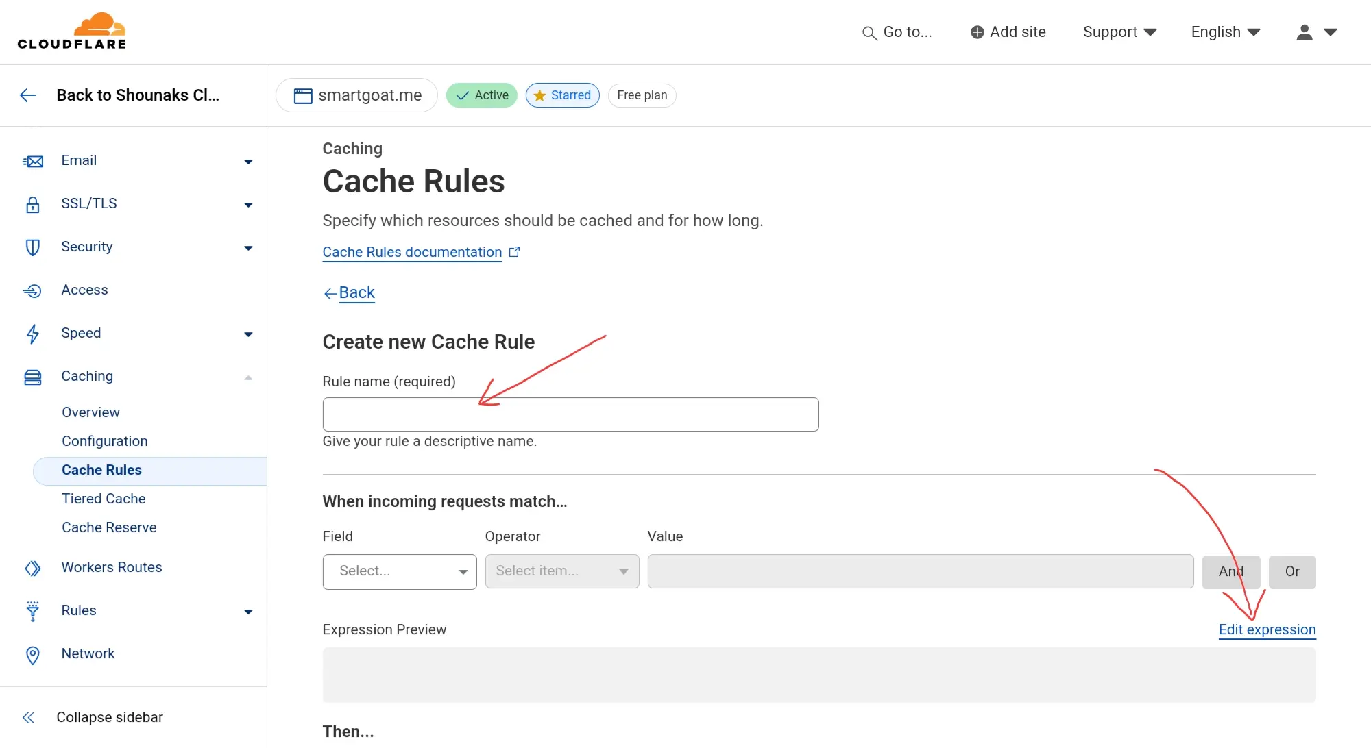 This is how to add rules using expression builder