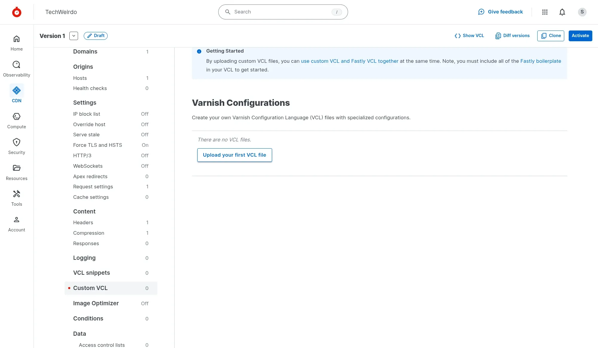Custom VCL here