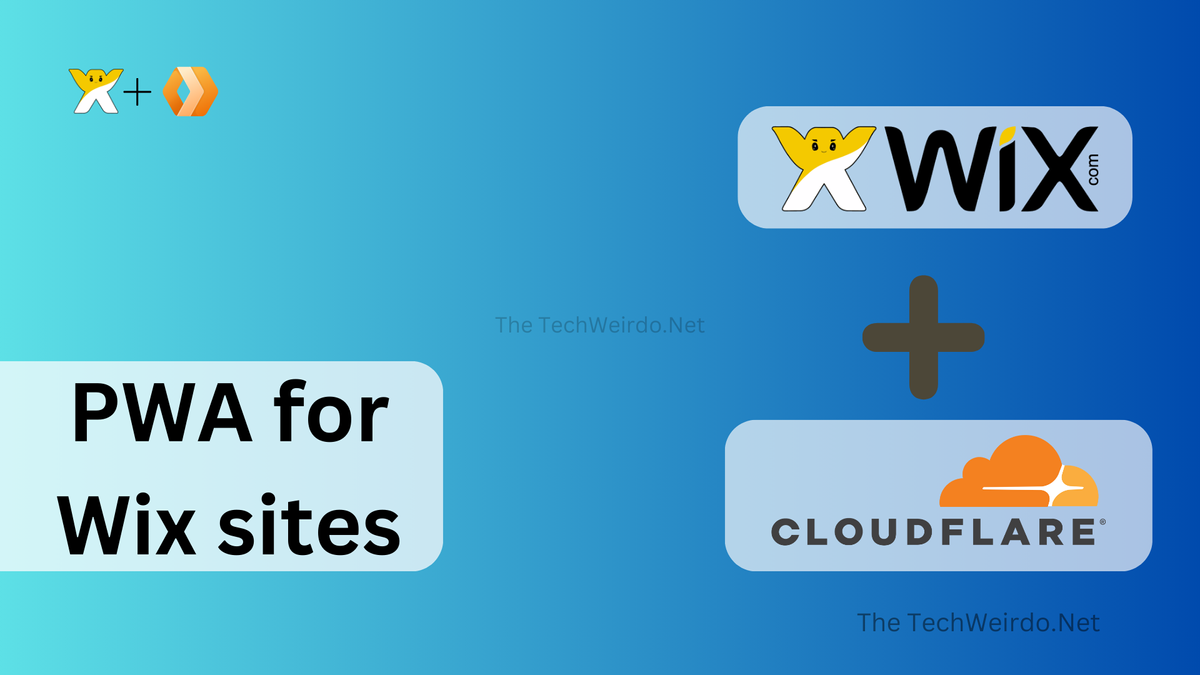 How to create PWA for a WIX Website Easily